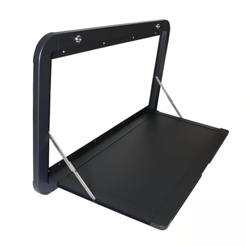 Externer klappbarer Hängetisch, Aluminium-Wandhalterung, Tropfenblatt-Design, platzsparende Esslösung für Wohnmobile und Wohnmobile Externer klappbarer Hängetisch, Aluminium-Wandhalterung, Tropfenblatt-Design, platzsparende Esslösung für Wohnmobile und Wohnmobile von Generisch