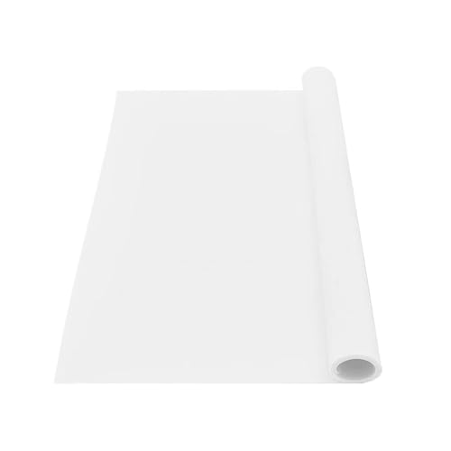 Extra große wasserdichte Küchenarbeitsplattenschutzmatte - Rutschfeste, ölbeständige Silikon-Tischmatte, Mehrzweck-Isolierungs-Tischset, Weiß, 60 x 90 cm von Generisch