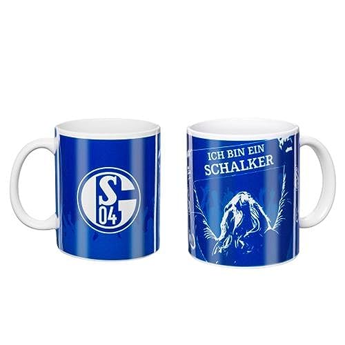 FC Schalke 04 Tasse Ich bin ein Schalker Kaffeebecher Becher Fußball S04 von Generisch