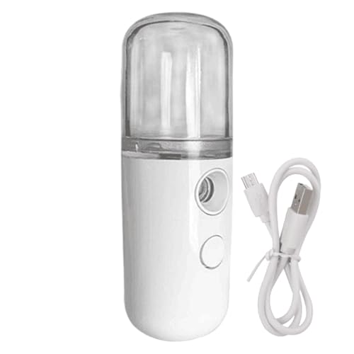 Face Dampfer -Luftbefeuchter - Wiederaufladbare Nano -Gesichtsbehandlung Mister Cordless | Handy Mister Beauty Skin Care | Face Dampfer Gesichtssprühfeuchter Für Tiefe Hydratation Tragbare Hautpflegeb von Generisch