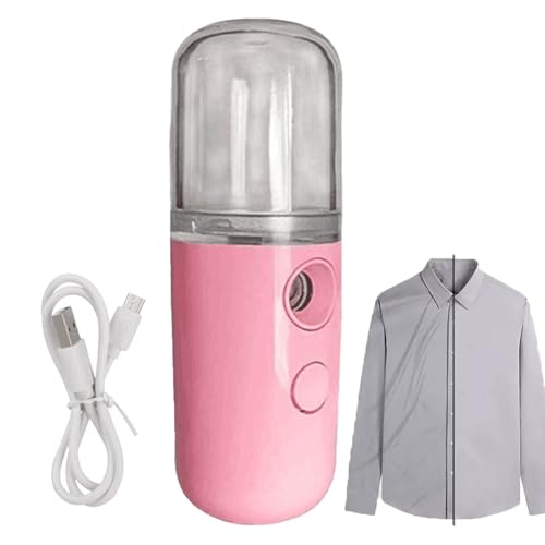 Face Dampfer Professional - Handheld -Luftbefeuchter für heißes Wetter Haut | Tiefe Reinigungsschnurfeuchtigkeitsdampfer mit 30 ml Wasser | Tragbares Handheld -Design für trockene Hautentlastungen, von Generisch