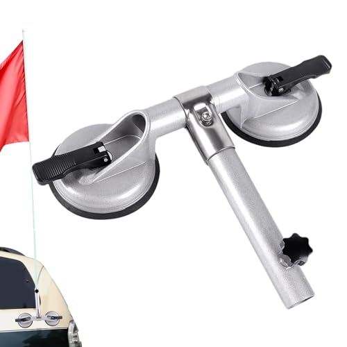 -Fahnenmast Saugnapf | Anhängerkupplung Fahnenmast Halterung | Bannerstangenhalterung für Anhängerkupplung Zubehör -Fahnenmast Saugnapf | Anhängerkupplung Fahnenmast Halterung | Bannerstangenhalterung für Anhängerkupplung Zubehör von Generisch