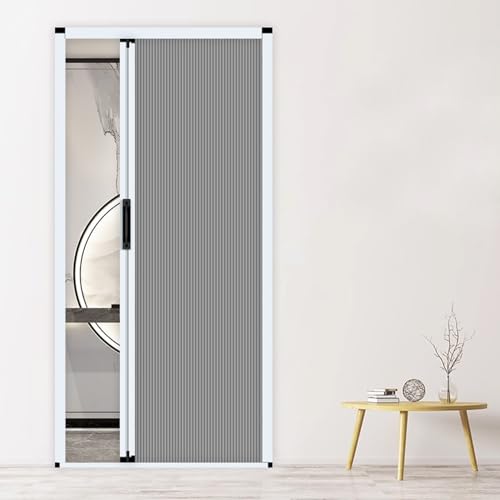 Faltbare Aluminium-Schiebevorhänge, Scheunentür-Stil, Schranktüren, Plissee-Rollup, 76,2 x 203,2 cm, ideal für Privatsphäre und energiesparende Lösungen Faltbare Aluminium-Schiebevorhänge, Scheunentür-Stil, Schranktüren, Plissee-Rollup, 76,2 x 203,2 cm, ideal für Privatsphäre und energiesparende Lösungen von Generisch