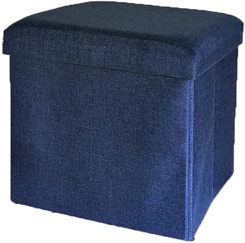 Faltbare Aufbewahrung Ottomane Cube Fußstütze Hocker mit Aufbewahrungsboxen Leinen Gepolstert Fußstütze Tritthocker Klapptisch Sitztablett Top Couchtisch Grau Faltbare Aufbewahrung Ottomane Cube Fußstütze Hocker mit Aufbewahrungsboxen Leinen Gepolstert Fußstütze Tritthocker Klapptisch Sitztablett Top Couchtisch Grau von Generisch