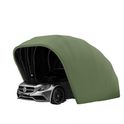 Faltbare Autogarage Tragbarer Outdoor Carport 600D Oxford Tuch & Edelstahl Mobiles Zelt für Fahrzeug Parken und Unterstand Faltbare Autogarage Tragbarer Outdoor Carport 600D Oxford Tuch & Edelstahl Mobiles Zelt für Fahrzeug Parken und Unterstand von Generisch