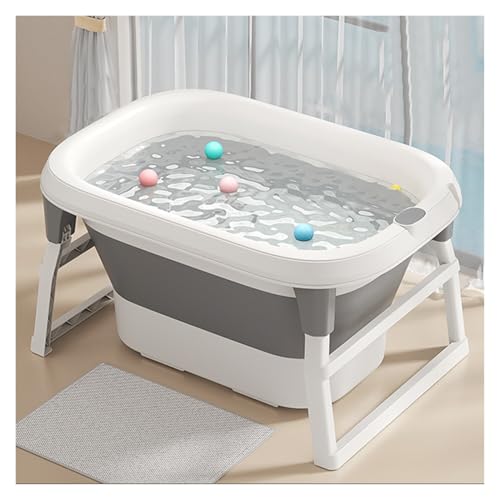 Faltbare Badewanne For Kinder, Tragbare For Erwachsene, Duschkabinenwanne, Kleine Räume For Die Heimsauna, Schwitzen Und Dampfen(75cm) von Generisch