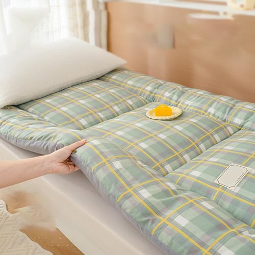 Faltbare Bodenmatratze gesteppt für Schlafbett Liege Gästebett von Generisch
