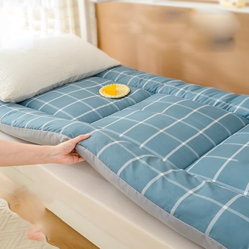 Faltbare Bodenmatratze gesteppt für Schlafbett Liege Gästebett von Generisch