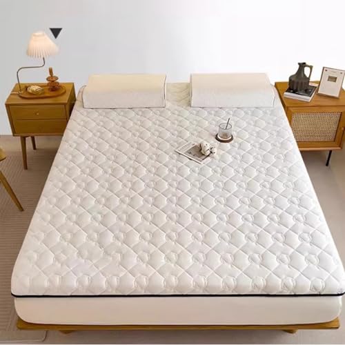 Faltbare Bodenmatratze mit gesteppter zotteliger Oberfläche für tragbare Schlaflösungen in Schlafsäle oder Gästezimmer Faltbare Bodenmatratze mit gesteppter zotteliger Oberfläche für tragbare Schlaflösungen in Schlafsäle oder Gästezimmer von Generisch