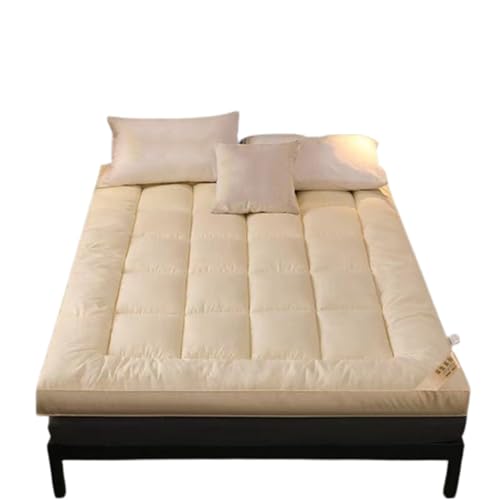 Faltbare Doppelbett Bodenmatratze für Gästeschlafsaal Reise Camping Beige 90 x 190 cm Faltbare Doppelbett Bodenmatratze für Gästeschlafsaal Reise Camping Beige 90 x 190 cm von Generisch