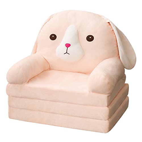 Faltbare Kindersofa Abdeckung Plüsch Faltbares Rückenlehne Sessel 2-in-1 Kissen Plüschsofaabdeckung für Kleinkinder aufklappbares Schlafsofa Wohnzimmer Schlafzimmer ohne Innere PP Baumwolle (One Size) Faltbare Kindersofa Abdeckung Plüsch Faltbares Rückenlehne Sessel 2-in-1 Kissen Plüschsofaabdeckung für Kleinkinder aufklappbares Schlafsofa Wohnzimmer Schlafzimmer ohne Innere PP Baumwolle (One Size) von Generisch
