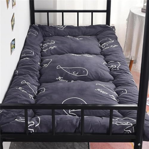 Faltbare Matratze, tragbare japanische Bodenmatte, gestepptes Futonbett für Studentenwohnheim, ideal für kompakte Wohnräume Faltbare Matratze, tragbare japanische Bodenmatte, gestepptes Futonbett für Studentenwohnheim, ideal für kompakte Wohnräume von Generisch