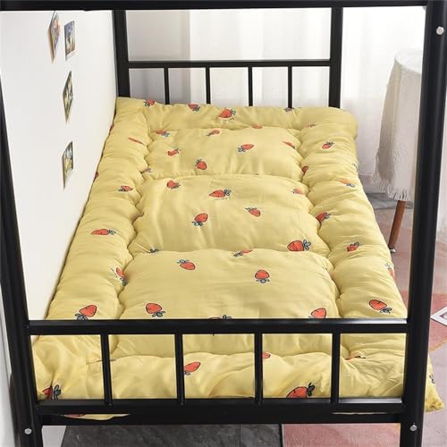 Faltbare Matratze, tragbare japanische Bodenmatte, gestepptes Futonbett für Studentenwohnheim, ideal für kompakte Wohnräume Faltbare Matratze, tragbare japanische Bodenmatte, gestepptes Futonbett für Studentenwohnheim, ideal für kompakte Wohnräume von Generisch