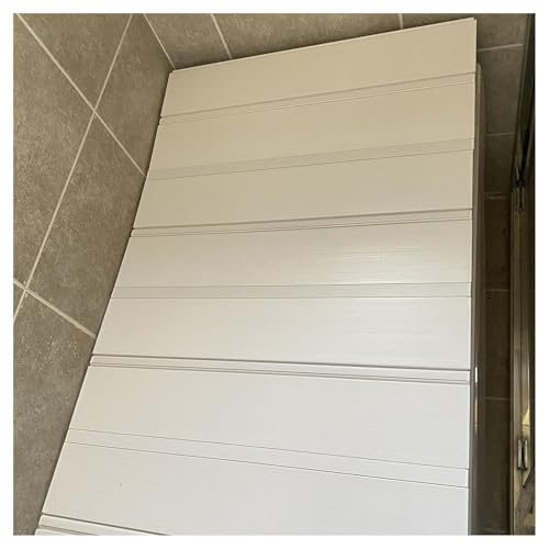 Faltbare PVC-Badewannenablage und Isolierabdeckung, staubdichte Badematte für Milchbäder und Spa, 1,2 cm dick, große Größe (75 x 180 cm), perfekt für Entspannung und Komfort. von Generisch
