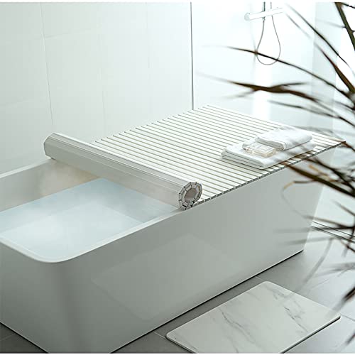 Faltbare PVC-Badewannentablett mit Isolierabdeckung, staubdichtes, wasserdichtes Badewannen-Tablett für ultimative Entspannung und verbessertes Badeerlebnis Faltbare PVC-Badewannentablett mit Isolierabdeckung, staubdichtes, wasserdichtes Badewannen-Tablett für ultimative Entspannung und verbessertes Badeerlebnis von Generisch