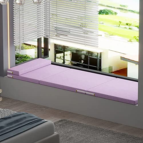 Faltbare Schaumstoffmatratze für Einzelbett, Z Klappsofa, tragbar, Gästestuhl, Matratze, Schlafzimmer, Bodenmatratze, Heimbüro, Bettlösung Faltbare Schaumstoffmatratze für Einzelbett, Z Klappsofa, tragbar, Gästestuhl, Matratze, Schlafzimmer, Bodenmatratze, Heimbüro, Bettlösung von Generisch