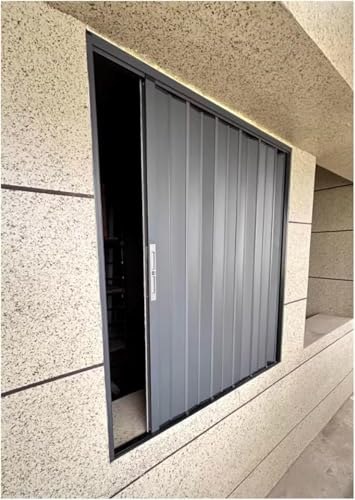 Faltbare Schiebetür, platzsparende Aluminium-Trennwand für Küche, Speisekammer und Schlafzimmer Faltbare Schiebetür, platzsparende Aluminium-Trennwand für Küche, Speisekammer und Schlafzimmer von Generisch