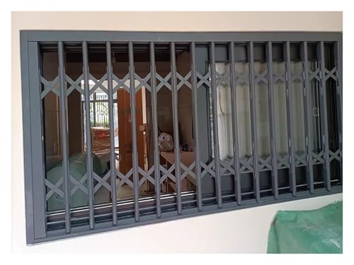 Faltbare Sicherheitsfensterstangen mit Schloss und Schlüsseln zur Diebstahlprävention und Notflucht in Schlafzimmern, Kellern, Dachböden, Schuppen Faltbare Sicherheitsfensterstangen mit Schloss und Schlüsseln zur Diebstahlprävention und Notflucht in Schlafzimmern, Kellern, Dachböden, Schuppen von Generisch