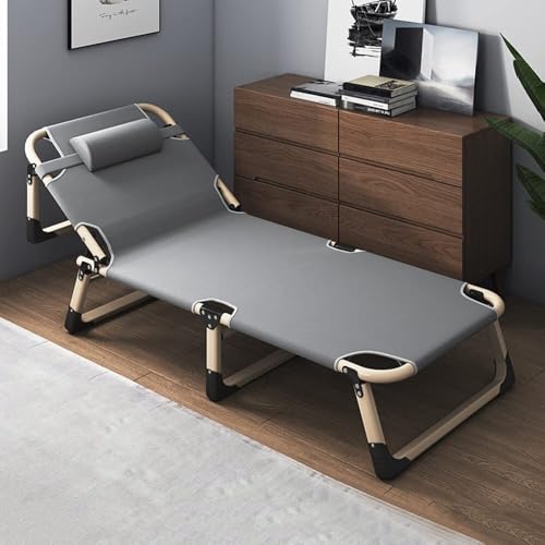 Faltbare Sonnenliege, Liegestuhl, tragbar, Outdoor-Camping, Liegestuhl, Tragkraft 300 kg, ideal für Deck und Reisen Faltbare Sonnenliege, Liegestuhl, tragbar, Outdoor-Camping, Liegestuhl, Tragkraft 300 kg, ideal für Deck und Reisen von Generisch