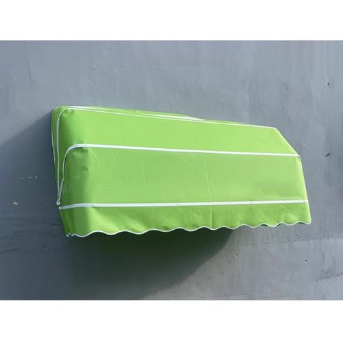 Faltbare einziehbare Markise – UV-Schutz, Sonnenschutz mit verzinktem Rahmen, einfache Installation für Fenster und Eingangsdekoration von Generisch