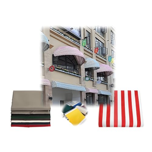 Faltbare halbkugelförmige Überdachung für Fenster oder Tür, wasserdichter Stoff, verzinkter Rahmen, Outdoor-Regenschirm für Wohnbereiche, Rot und Weiß, 140 cm Faltbare halbkugelförmige Überdachung für Fenster oder Tür, wasserdichter Stoff, verzinkter Rahmen, Outdoor-Regenschirm für Wohnbereiche, Rot und Weiß, 140 cm von Generisch