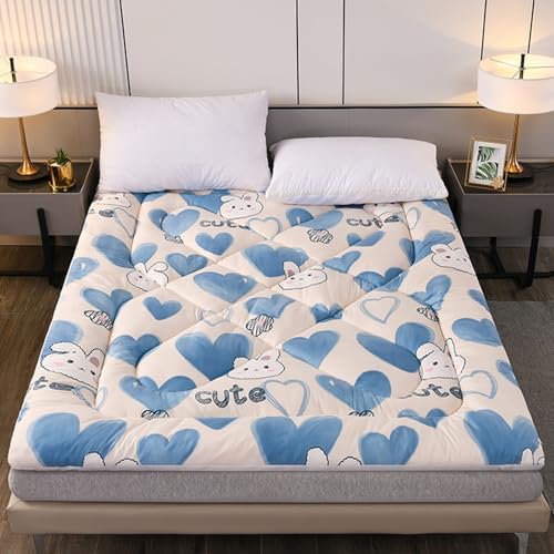 Faltbare japanische Bodenmatratze, superweich, zottelig, aufrollbare Isomatte für tragbaren Komfort in Schlafsäle und Häusern Faltbare japanische Bodenmatratze, superweich, zottelig, aufrollbare Isomatte für tragbaren Komfort in Schlafsäle und Häusern von Generisch