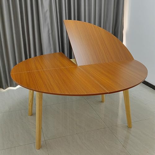 Faltbare runde Tischplatte, 120 cm – 240 cm Durchmesser, platzsparendes Holzdesign für den Innen- und Außenbereich, perfekt für Picknicks, Partys, Bankette und Hochzeiten Faltbare runde Tischplatte, 120 cm – 240 cm Durchmesser, platzsparendes Holzdesign für den Innen- und Außenbereich, perfekt für Picknicks, Partys, Bankette und Hochzeiten von Generisch