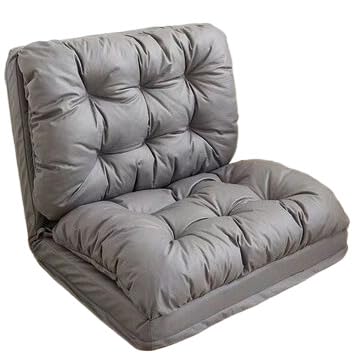 Faltbarer Bodenstuhl – bequemes und stilvolles Liegesofa für Wohnzimmer – Drehdesign – kompakter Einzelsitz Faltbarer Bodenstuhl – bequemes und stilvolles Liegesofa für Wohnzimmer – Drehdesign – kompakter Einzelsitz von Generisch