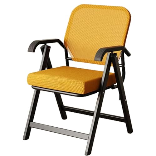 Faltbarer Bürostuhl – ergonomischer Messe- und Trainingsraumstuhl, federndes Design, ideal für Konferenzen und Empfänge von Generisch
