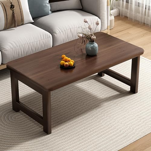 Faltbarer Couchtisch, modernes niedriges Holzdesign, keine Montage erforderlich, rechteckige Form, ideal für Schlafzimmer und Wohnzimmer Faltbarer Couchtisch, modernes niedriges Holzdesign, keine Montage erforderlich, rechteckige Form, ideal für Schlafzimmer und Wohnzimmer von Generisch