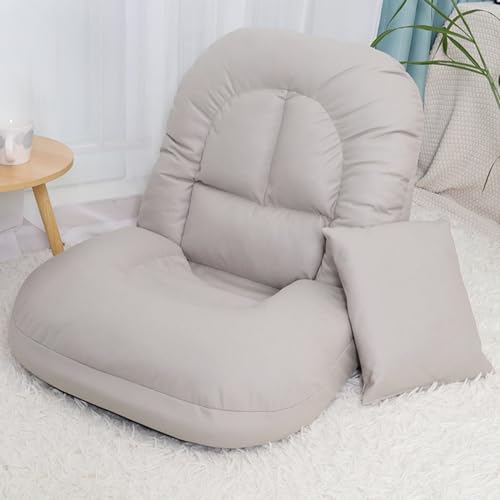 Faltbarer Gaming-Bodenstuhl mit Rückenlehne, bequemer Loungesessel für Gaming, Lesen, Meditation, Entspannung, gepolsterte Unterstützung, leichtes und tragbares Design, verstellbare Winkel Faltbarer Gaming-Bodenstuhl mit Rückenlehne, bequemer Loungesessel für Gaming, Lesen, Meditation, Entspannung, gepolsterte Unterstützung, leichtes und tragbares Design, verstellbare Winkel von Generisch
