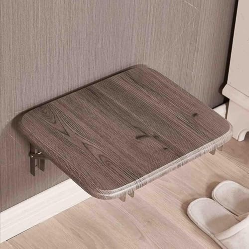 Faltbarer Hocker zur Wandmontage, ultradünner Klappstuhl für kompakte Wohnräume, platzsparendes Design, leicht, ideal für kleine Wohnungen und vielseitig einsetzbar von Generisch