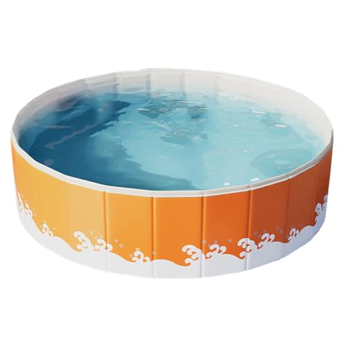Faltbarer Hundepool | Nicht Aufblasbarer Swimmingpool Robuster Robuster, Faltbarer Gartenpool Aus Nylonstoff Praktisches Planschbecken Für Erwachsene Und Kinder Garten, Terrasse Und Outdoor-Partys Faltbarer Hundepool | Nicht Aufblasbarer Swimmingpool Robuster Robuster, Faltbarer Gartenpool Aus Nylonstoff Praktisches Planschbecken Für Erwachsene Und Kinder Garten, Terrasse Und Outdoor-Partys von Generisch