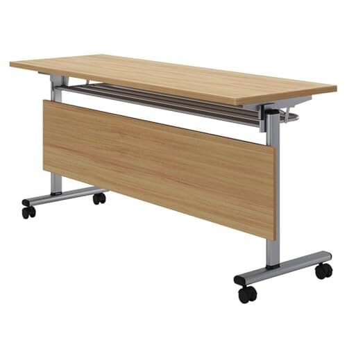 Faltbarer Konferenztisch mit Drehrollen, FlipTop-Design für Büro, Klassenzimmer und Trainingstreffen Faltbarer Konferenztisch mit Drehrollen, FlipTop-Design für Büro, Klassenzimmer und Trainingstreffen von Generisch
