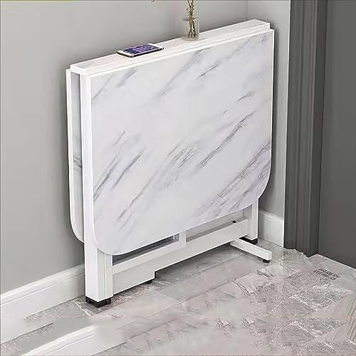 Faltbarer Küchentisch - Drop Leaf Esstisch, platzsparende Multifunktionsmöbel für Küche & Wohnzimmer, erweiterbares Design - 3 verstellbare Formen, perfekt für kleine Räume von Generisch