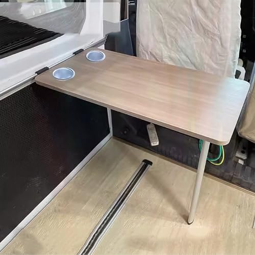 Faltbarer Picknicktisch & Wandschreibtisch – kompakter Klapptisch für Wohnmobile, Wohnmobile und Outdoor-Abenteuer – platzsparendes Wandtisch-Set von Generisch