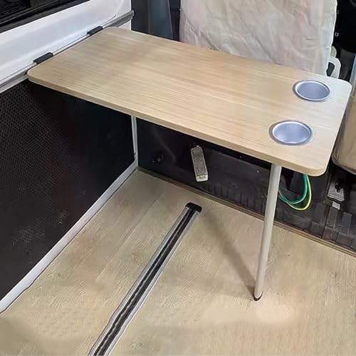 Faltbarer Picknicktisch & Wandschreibtisch – platzsparender Klapptisch für Wohnmobile, Wohnmobile und den Außenbereich – einfache Installation Wandtisch-Set von Generisch