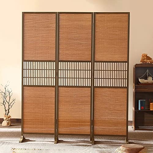 Faltbarer Raumteiler aus Bambus, 200 cm, Sichtschutz für Studio-Wohnung, medizinischer Bildschirm, Kinder- und Haustierbereich Faltbarer Raumteiler aus Bambus, 200 cm, Sichtschutz für Studio-Wohnung, medizinischer Bildschirm, Kinder- und Haustierbereich von Generisch