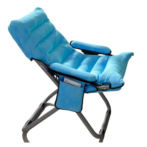 Faltbarer Sessel mit verstellbarer Sitzhöhe, große Aufbewahrungstaschen, bequemer Loungesessel für Wohnzimmer, Schlafzimmer, Büro, Balkon, 2 Stück Faltbarer Sessel mit verstellbarer Sitzhöhe, große Aufbewahrungstaschen, bequemer Loungesessel für Wohnzimmer, Schlafzimmer, Büro, Balkon, 2 Stück von Generisch