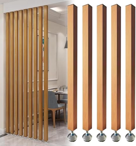 Faltbarer Sichtschutz mit verstellbaren Füßen für Esszimmer und Home Office Trennwand von Generisch
