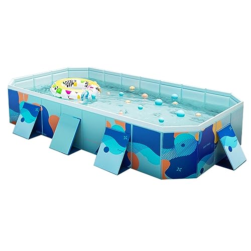 Faltbarer Swimmingpool, Hartplastik, rutschfester Hundepool für Haustiere und Kinder, Outdoor-Badetool für den Hinterhof Faltbarer Swimmingpool, Hartplastik, rutschfester Hundepool für Haustiere und Kinder, Outdoor-Badetool für den Hinterhof von Generisch