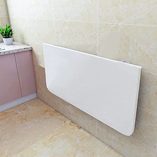 Faltbarer Tisch zur Wandmontage, platzsparend, Ess- und Computertisch, kompakt, 40 x 30 cm, Klapptisch für Küche, Waschküche, Restaurant, Zuhause, Büro, Weiß Faltbarer Tisch zur Wandmontage, platzsparend, Ess- und Computertisch, kompakt, 40 x 30 cm, Klapptisch für Küche, Waschküche, Restaurant, Zuhause, Büro, Weiß von Generisch