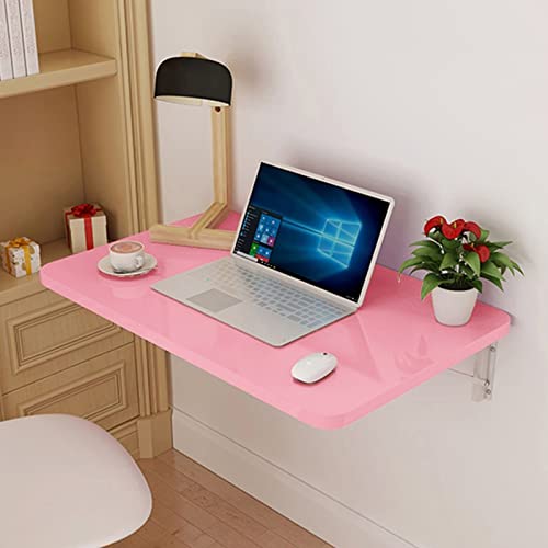 Faltbarer Wäschetisch zur Wandmontage, mit robuster Halterung, platzsparender Holztisch für Küche und Waschküche, Rosa Faltbarer Wäschetisch zur Wandmontage, mit robuster Halterung, platzsparender Holztisch für Küche und Waschküche, Rosa von Generisch