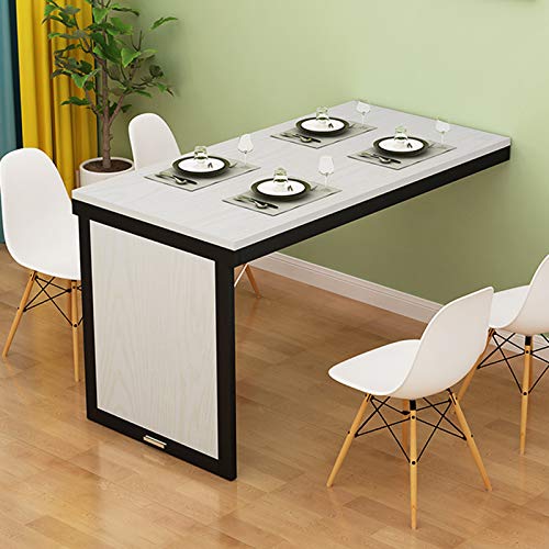 Faltbarer Wand-Küchentisch - Platzsparender wandelbarer Esstisch mit Drop-Leaf-Design für kleine Räume, kompakter schwimmender Bürotisch für Zuhause & Büro Faltbarer Wand-Küchentisch - Platzsparender wandelbarer Esstisch mit Drop-Leaf-Design für kleine Räume, kompakter schwimmender Bürotisch für Zuhause & Büro von Generisch
