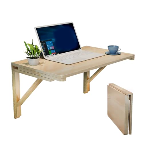 Faltbarer Wandschreibtisch - Platzsparender Tisch mit starker Unterstützung, ideal für kleine Räume, perfekt für Familien und Studenten Faltbarer Wandschreibtisch - Platzsparender Tisch mit starker Unterstützung, ideal für kleine Räume, perfekt für Familien und Studenten von Generisch