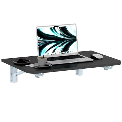 Faltbarer Wandschreibtisch für kleine Räume, stabiler wandmontierter Esstisch, kompakter Wäschetisch, vielseitiger Küchen- & Esszimmerschreibtisch Faltbarer Wandschreibtisch für kleine Räume, stabiler wandmontierter Esstisch, kompakter Wäschetisch, vielseitiger Küchen- & Esszimmerschreibtisch von Generisch