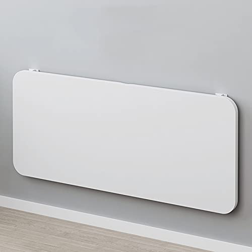 Faltbarer Wandtisch – Kompakter Klapptisch Computertisch Drop Leaf Esstisch für Küche Home Office Garage Garten Frühstück Bar Waschküche – Platzsparendes weißes Design von Generisch
