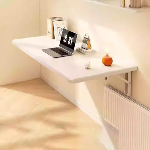 Faltbarer Wandtisch - Platzsparender Schwebender Schreibtisch für Küche, Esszimmer, Büro, Arbeitszimmer, Waschküche - Stabiles & vielseitiges Design für kleine Räume Faltbarer Wandtisch - Platzsparender Schwebender Schreibtisch für Küche, Esszimmer, Büro, Arbeitszimmer, Waschküche - Stabiles & vielseitiges Design für kleine Räume von Generisch