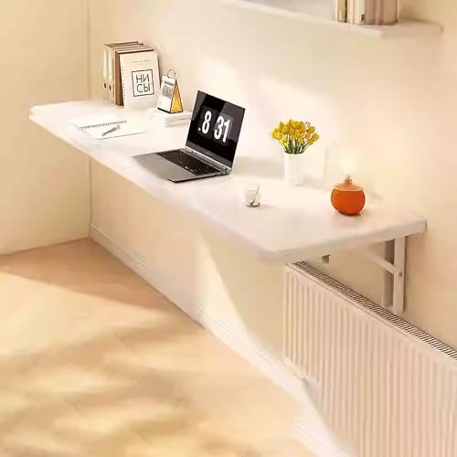Faltbarer Wandtisch - Platzsparender schwimmender Schreibtisch für Küche, Waschküche, Arbeitszimmer, Esszimmer, Büro und Schlafzimmer Faltbarer Wandtisch - Platzsparender schwimmender Schreibtisch für Küche, Waschküche, Arbeitszimmer, Esszimmer, Büro und Schlafzimmer von Generisch
