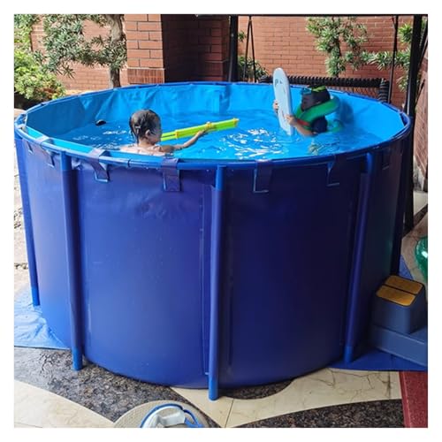 Faltbarer und abnehmbarer runder PVC-Canvas-Pool mit PVC-Rahmen für den Außenbereich, Hinterhof, Familiengebrauch Faltbarer und abnehmbarer runder PVC-Canvas-Pool mit PVC-Rahmen für den Außenbereich, Hinterhof, Familiengebrauch von Generisch